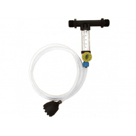 Venturi felszívó 3/4" , szabályzóval 8-120 l/h, ellenörző csővel szűrővel
