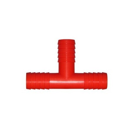 Műanyag vízelosztó T idom 1/2" (13mm)