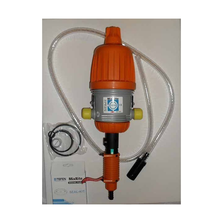 Tefen mixrite dugattyús  tápoldatozó 0,3-2%,25000liter/h manual on/off (76/0440)