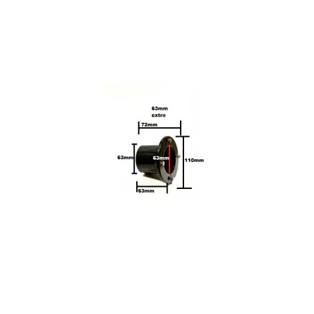 Fólia és szűrőház átvezetés összekötés 63mm extra