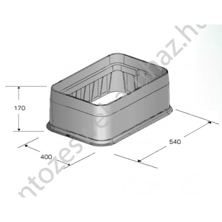 Irritec szelepház magasító  Jumbo szelepdobozhoz