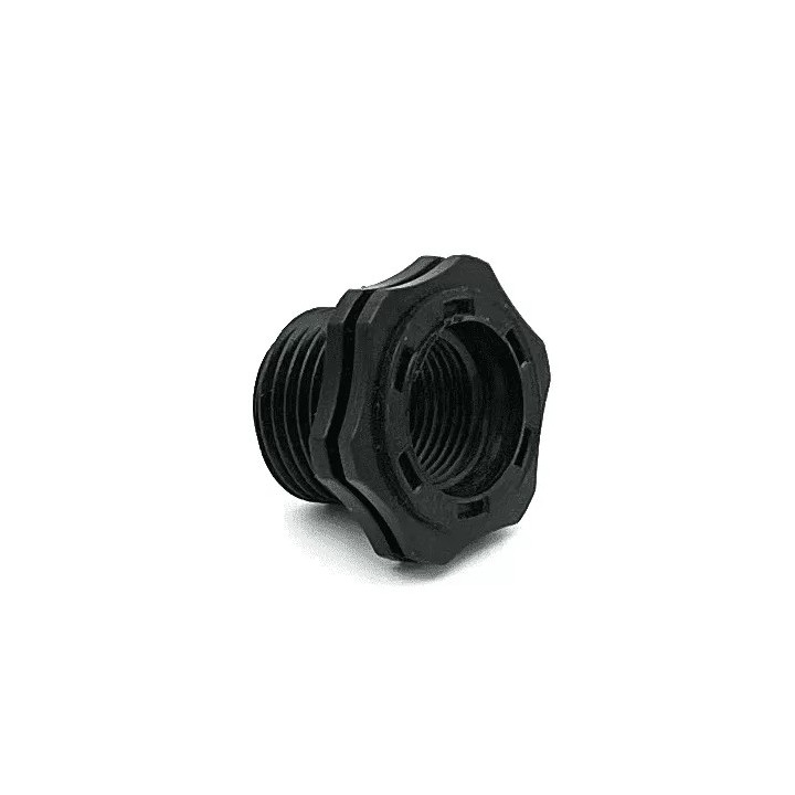 Műanyag menetes szűkítő betét KB 1/2" - 3/8"