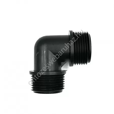Könyök idom 6/4"KK műanyag PP