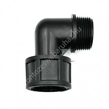 Könyök idom 3/4" KM x 1/2" BM PP