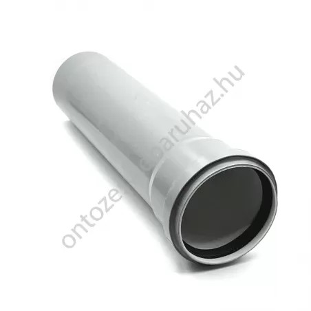 PVC DN 75-ös cső 50cm (tokozott)
