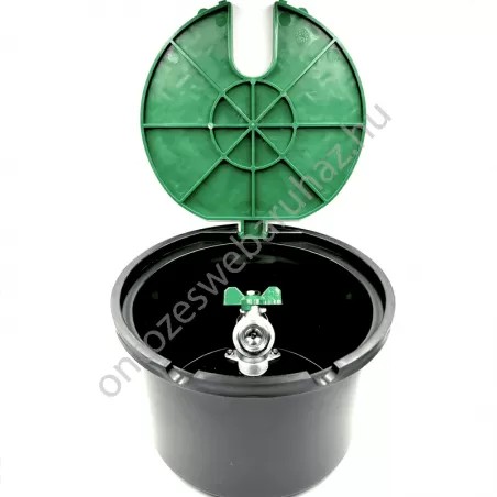 Fedeles doboz 3/4" acél csappal