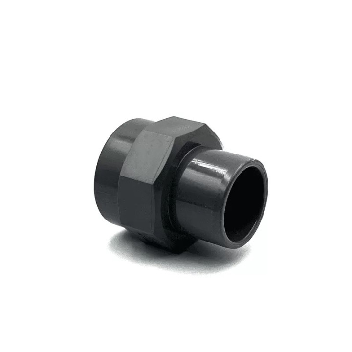 PVC belső menetes toldás 50/63 mm x 2" BM