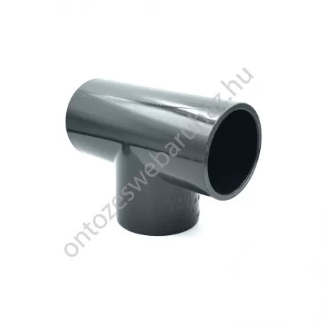 PVC ragasztható T idom DN50