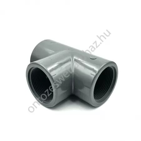 PVC belső menetes T idom 3/4" BM