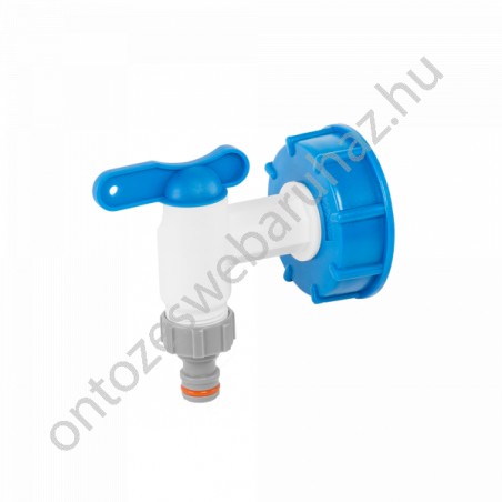 IBC Csatlakozó Csappal 3/4″-1/2R gyorscsatlakozóval