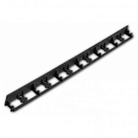Extra erős ágyásszegély fekete 1025/75/78 mm