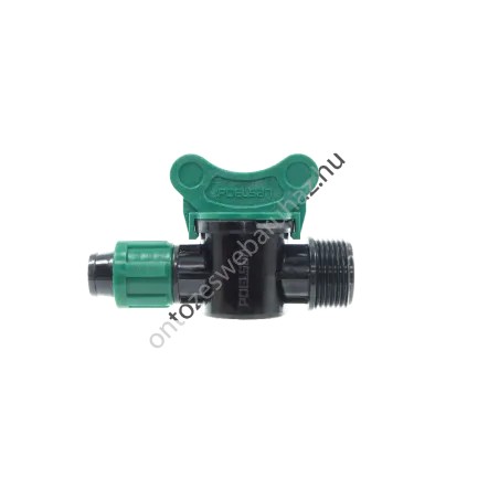Csepegtető szalag indító csap 17 x 3/4" KM (PO)