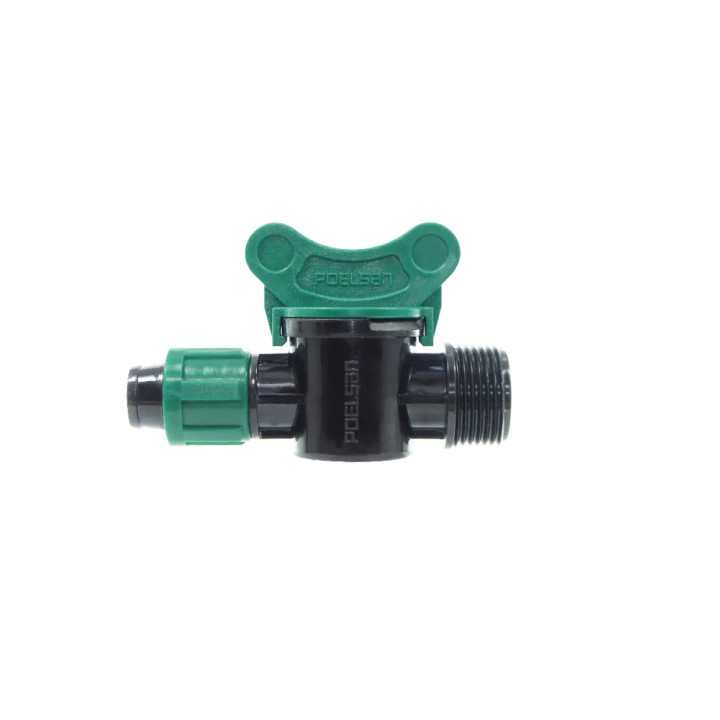 Csepegtető szalag indító csap 17 x 3/4" KM (PO)