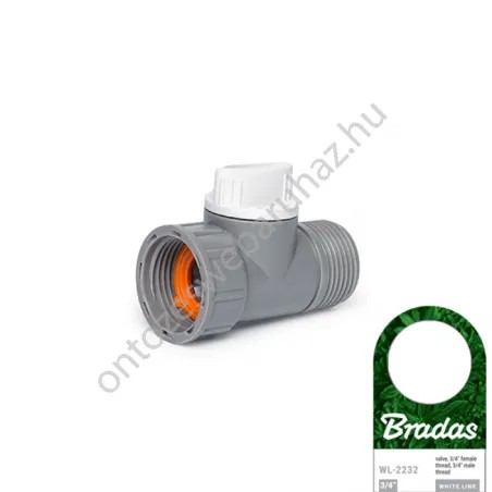 Prémium elzárható csatlakozó 3/4'' KB menet WL-2232