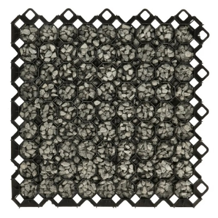Multi Grid kerti gyeprács 600x600x40mm (fekete)