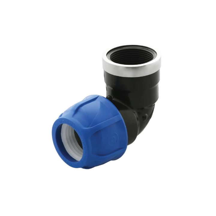 KPE könyök 32x1/2" BM