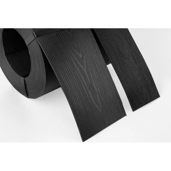 Fahatású gyepszegély - fekete 130mm x 10m