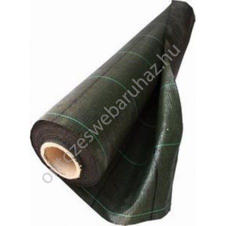 Agroszövet Fekete PPHA 120 g / m2/ 1m x 100 fm (csíkos)
