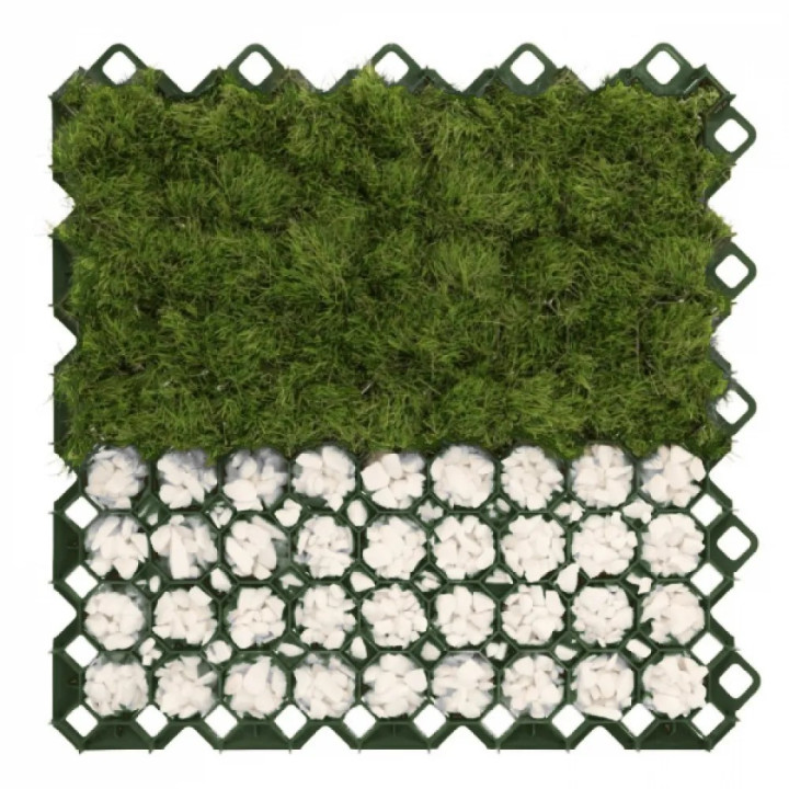 Multi Grid kerti gyeprács 600x600x40mm (zöld)