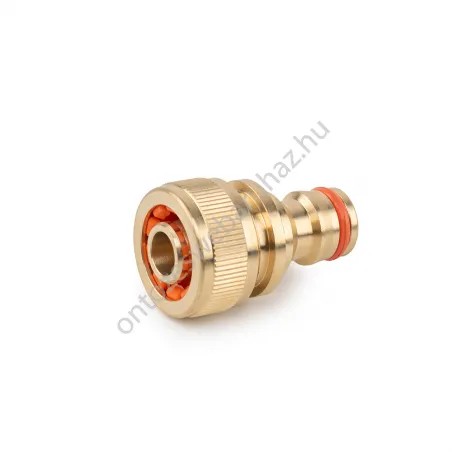 Tömlőcsatlakozó Réz 1/2R x 1/2" tömlőkhöz