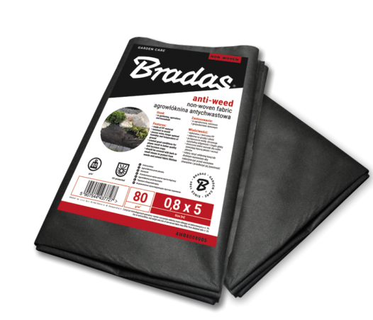 Geotextília 80 g 1 x 10m fekete