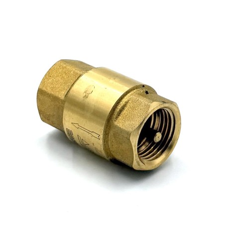 Réztányéros visszacsapószelep 6/4'' réz