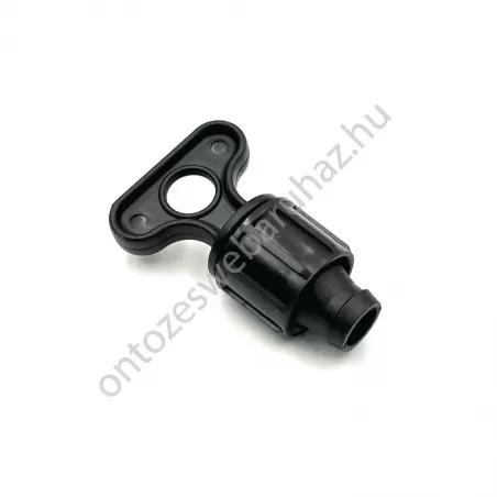Csepegtető szalag záró 22mm (Szorítógyűrűs) SS