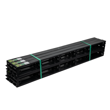 RIM-BORD LINEO kerti szegély fekete 100/45 mm