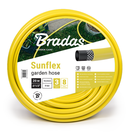Sunflex kerti locsoló tömlő 3/4" 50 m