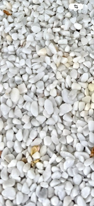 Folyami kavics Carrara  4/7mm ( fehér)