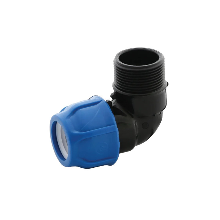 KPE könyök 32x1/2" KM