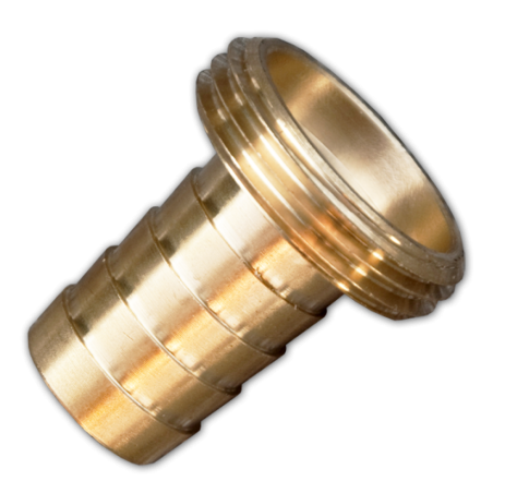 Tömlőcsatlakozó Réz 19mm 3/4"apamenettel