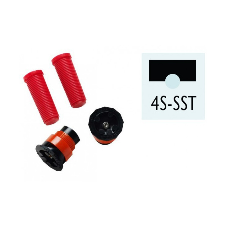 Toro 570 MPR fix fúvóka 4S-SST sávszóró (1.2x5.5 m, piros)