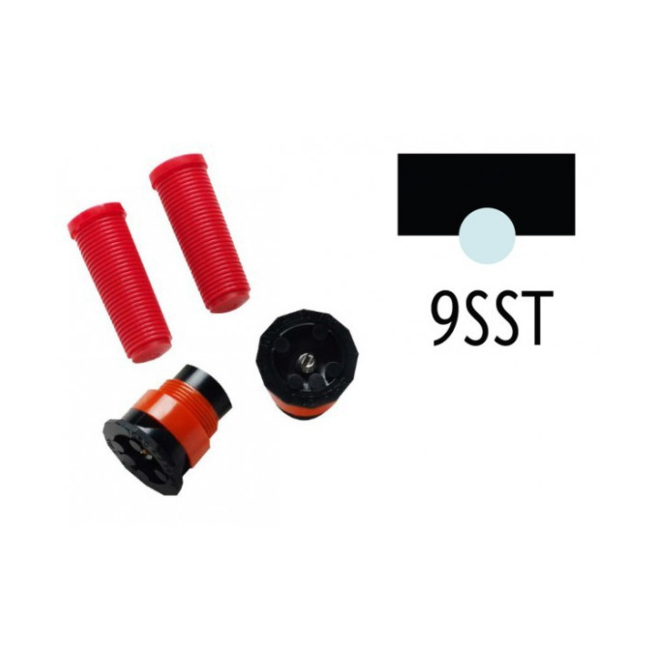 Toro 570 MPR fix fúvóka 9-SST sávszóró (2.7x5.5 m, piros)