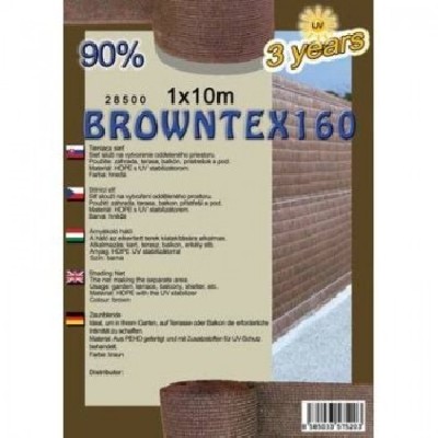 ÁRNYÉKOLÓ HÁLÓK BROWNTEX 160 GR/M2