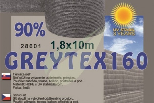 ÁRNYÉKOLÓ HÁLÓK GREYTEX 160 GR/M2