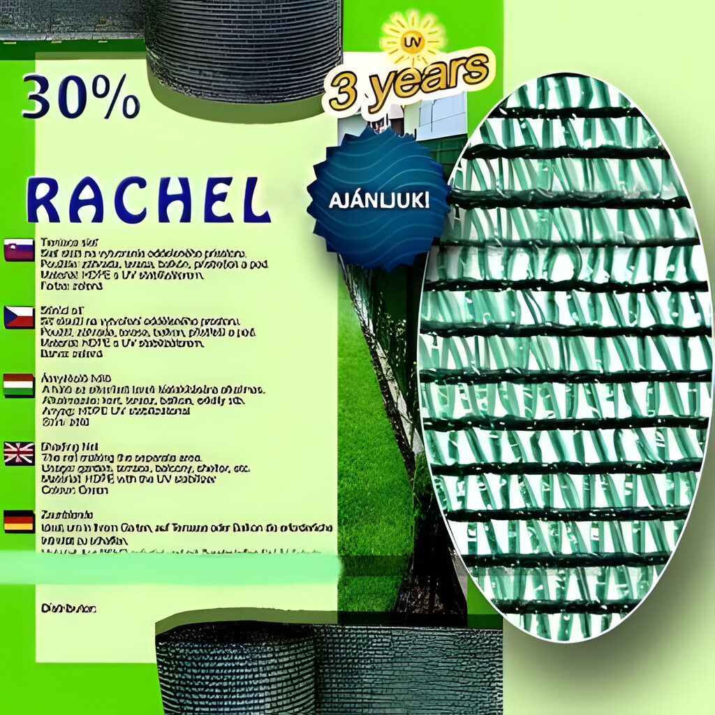 ÁRNYÉKOLÓ HÁLÓK RACHEL 30 GR/M2